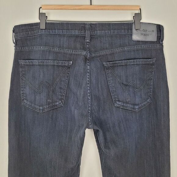 Citizens Of Humanity Size 36 Sid Straight Leg Jeans Dark Wash Blue - Picture 5 of 12